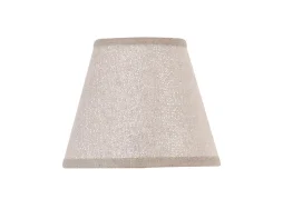 Abat-jour Sweet H.10.5 cm, Diam.14 cm coton, shine