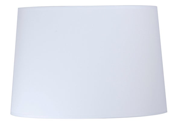 Abat-jour Conique H.24 cm, diam.36 cm toiline, blanc n°0 COREP