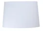 Abat-jour OVALE COTON H.29 cm, diam.44 cm toiline, blanc cassé COREP