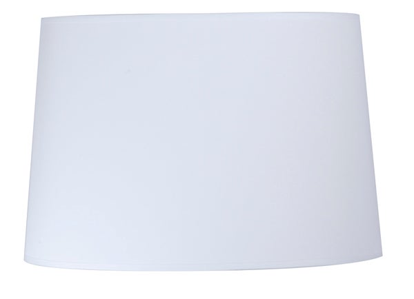 Abat-jour Conique H.17 cm, diam.25 cm toiline, blanc n°0 COREP