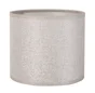 Abat-jour Tube H.13 cm, diam.15 cm coton, shine COREP