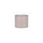Abat-jour Tube H.13 cm, diam.15 cm coton, shine COREP