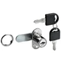 Serrure de meuble acier à encastrer HETTICH 32 mm réversible