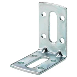 Equerre réglage acier zingue HETTICH, l.50 mm