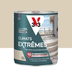 Peinture sol Climats extrêmes V33, pierre satiné, 2.5L