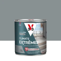Peinture sol Climats extrêmes V33, schiste satiné, 0.5L