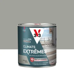 Peinture sol Climats extrêmes V33, beton poli satiné, 0.5L