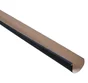 Gouttière demi-ronde pvc GIRPI dév.25 cm ardoise L.4 m