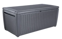 Coffre de jardin SUMATRA gris, 511 l