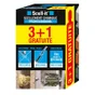 Lot de 4 cartouches de scellement chimique et canules SCELL-IT gris