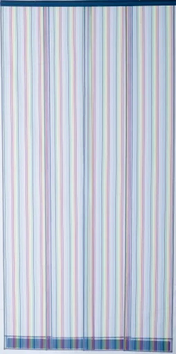 Moustiquaire, l.160 x H.220 cm, multicolore, Moustirayures