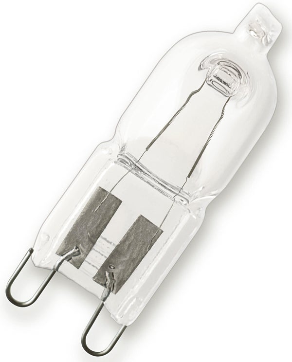 Ampoule halogene capsule G9 pour four, 490Lm = 40W, blanc chaud, OSRAM