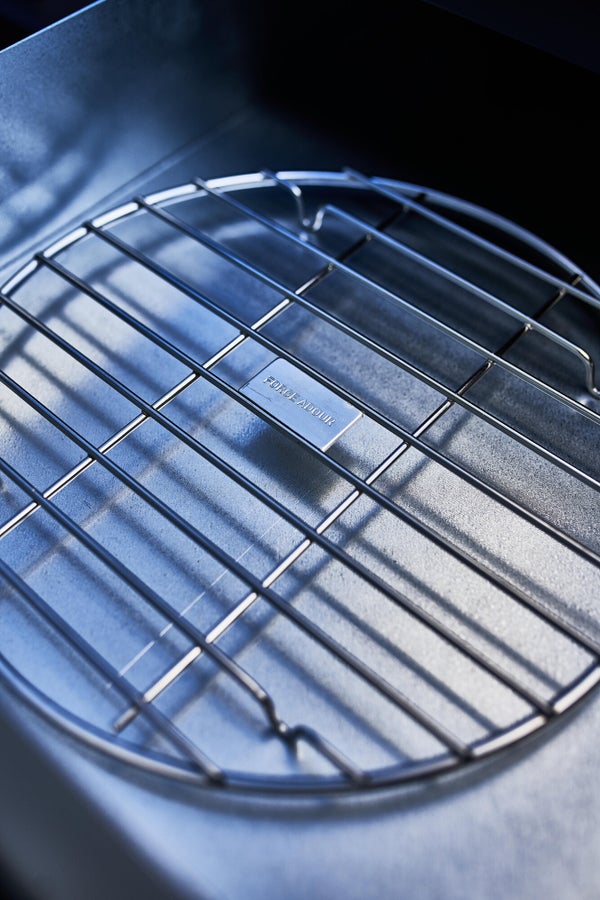 Grille ronde inox, FORGE ADOUR, diam.25 cm