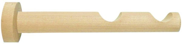 Support tringle à rideau, 28 mm chêne verni INSPIRE