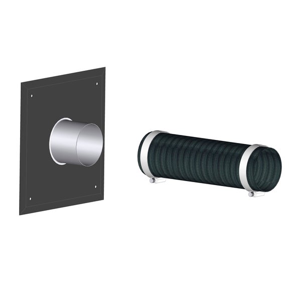 Kit d'entrée d'air D125 DIXNEUF, noir