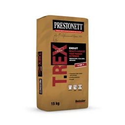Enduit de rebouchage en poudre, T.REX PRESTONETT, 15 kg