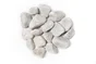 Galets marbre blanc 25/40mm, 15 kg