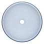 Vasque à poser résine de synthèse Diam.40 cm blanc Moon 40