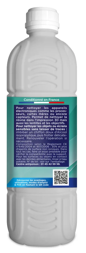 Alcool isopropylique IPA 1l, ONYX