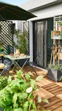 Chaise de jardin FERMOB Bistro en acier noir