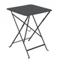 Table de jardin FERMOB Bistro carré noir 2 personnes