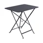 Table de jardin FERMOB Bistro rectangulaire noir 2 personnes
