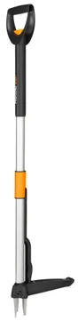 Désherbeur télescopique 4 dents manche aluminium FISKARS SmartFit™ L.102 cm