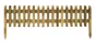 Bordure a planter Pikasso bois naturel, H.45 x L.112 cm