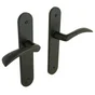 Lot de 2 poignées de porte Azur sans trou, CHRISLIGNE, aluminium entraxe 165 mm