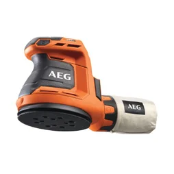 Ponceuse excentrique sans fil AEG Bex125-0 18 V, sans batterie