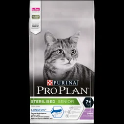 Croquette chat stérilisé PRO PLAN senior longevis riche dinde 1,5kg