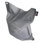 Coussin déperlant maxi bigbag gris anthracite l. 140 x H. 180 cm
