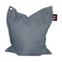 Coussin déperlant maxi bigbag  gris anthracite l. 110 x H. 130 cm