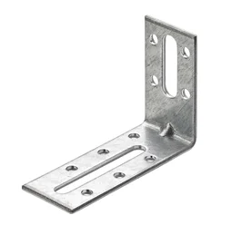 Equerre de reglage acier zingue HETTICH, L.80 mm x l.30 mm x H.5.5 cm