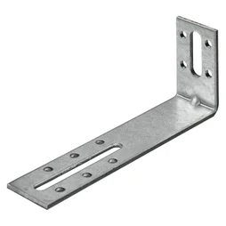 Equerre de reglage acier zingue HETTICH, L.140 mm x l.55 mm x H.3 cm