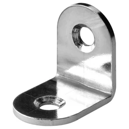 Lot de 10 équerres de chaise inox HETTICH, L.20 mm x l.15 mm x H.2 cm