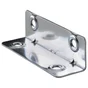 Equerre haute acier zingue HETTICH, L.67 mm x l.20 mm x H.2 cm
