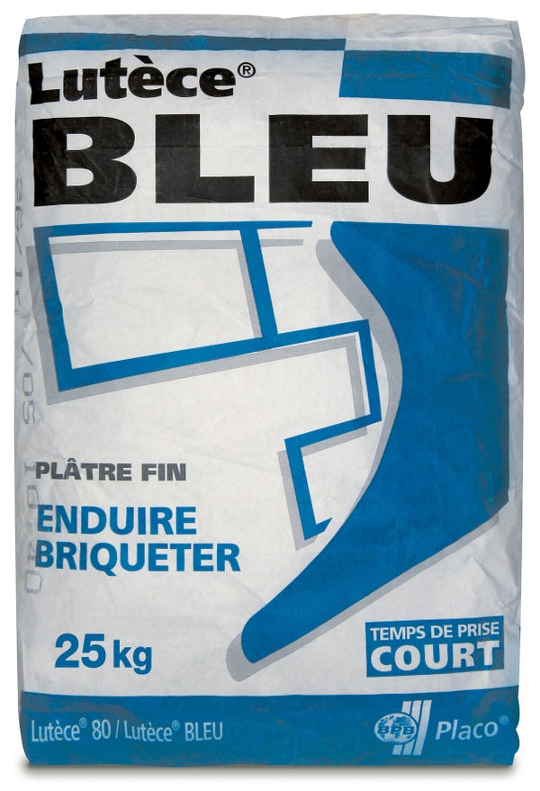 Plâtre Lutèce Bleu, SEMIN, 25 kg