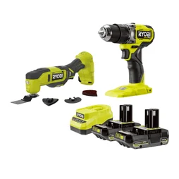 Perceuse-visseuse à percussion 18V RPD18C1-0+ multitool RMT18-0 - RYOBI