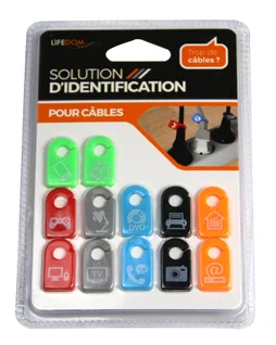 Lot de 12 repères-câble INOTECH