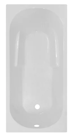 Baignoire rectangulaire, L.140x l.70 cm blanc, SENSEA Access confort