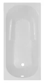 Baignoire rectangulaire, L.150x l.70 cm blanc, SENSEA Access confort