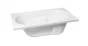 Baignoire rectangulaire, L.150x l.70 cm blanc, SENSEA Access confort
