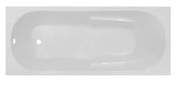Baignoire rectangulaire, L.160x l.70 cm blanc, SENSEA Access confort