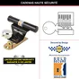 Antivol pour porte de garage basculante MASTERLOCK 1488EURDAT noir