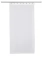 Paire de vitrages tamisant Cleo blanc l. 60 x H. 120 cm