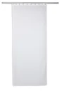 Vitrage tamisant Cleo blanc l. 90 x H. 210 cm
