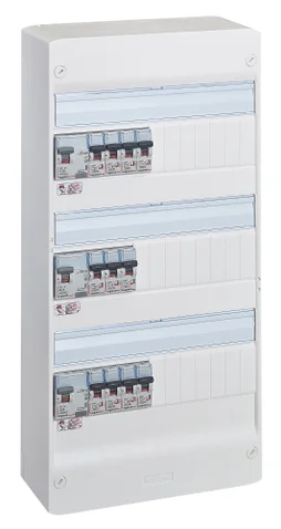 Tableau électrique équipé et précâblé LEGRAND Drivia 3 rangées 39 modules