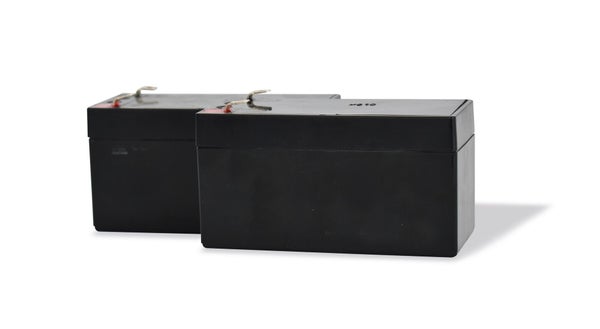 Kit 2 batteries de secours 12-24V pour motorisation de portail, SCS SENTINEL