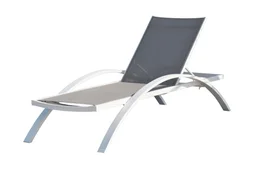 Bain de soleil en aluminium DCB GARDEN Barcelona blanc